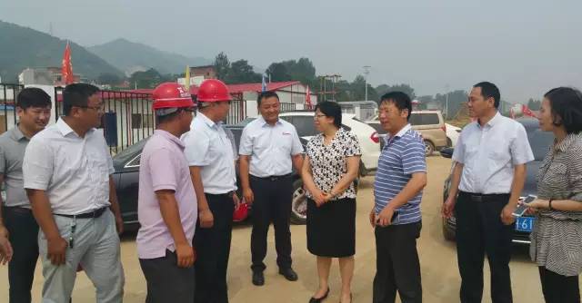 商洛市市委副书记、市长陈俊到陕西跃迪视察项目建设