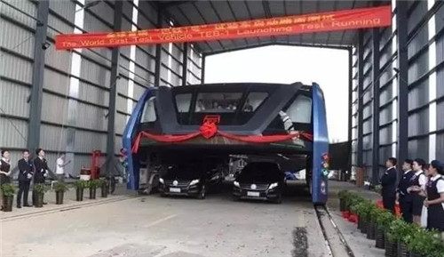 全球首辆“空中巴士”综合试验在河北省秦皇岛启动