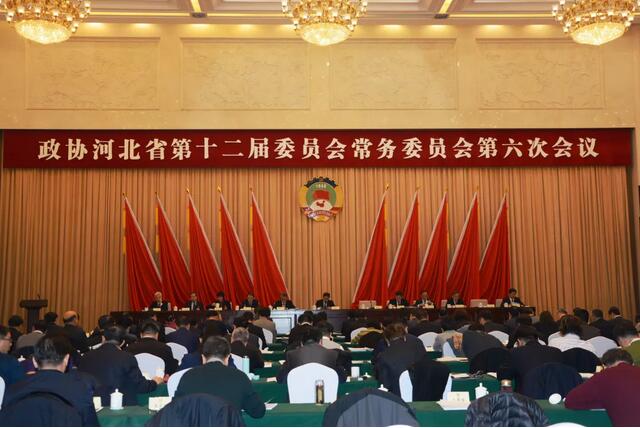 跃迪集团董事长出席河北省政协十二届六次常委会第一次全体会议
