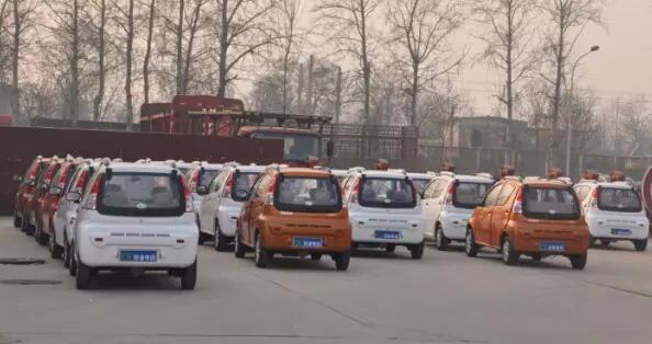 跃迪电动汽车批量发车山东—品质值得信赖