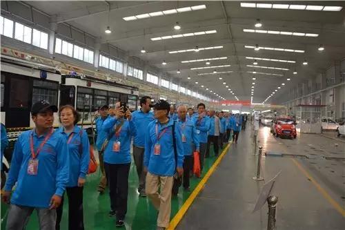 客户参观跃迪汽车工艺