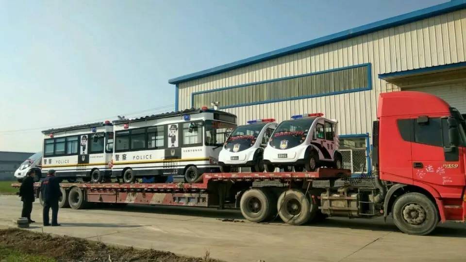 四川跃迪移动警务室、跃迪电动巡逻车批量发车， 强化春节期间社会治安管控力度