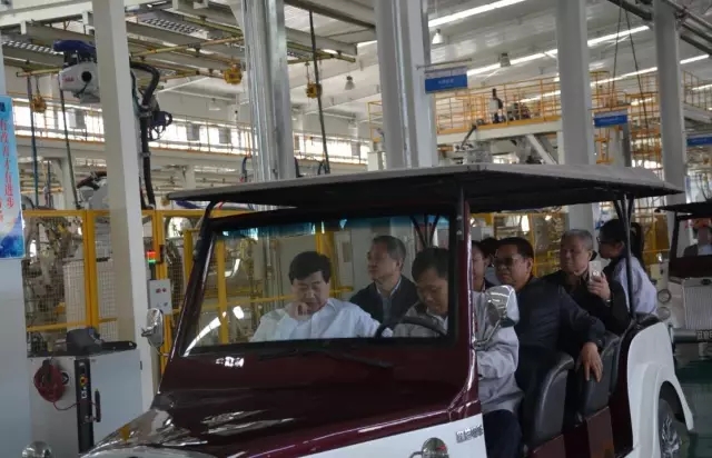 原河北省委常委、省纪委书记臧胜业一行到河北跃迪集团参观考察