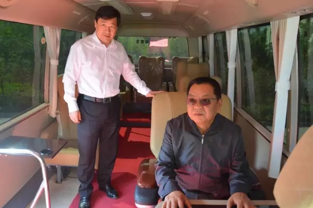 原河北省委常委、省纪委书记臧胜业一行到河北跃迪集团参观考察