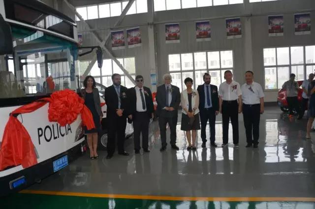 河北跃迪新能源科技集团向乌拉圭东岸共和国捐赠车辆仪式顺利举行