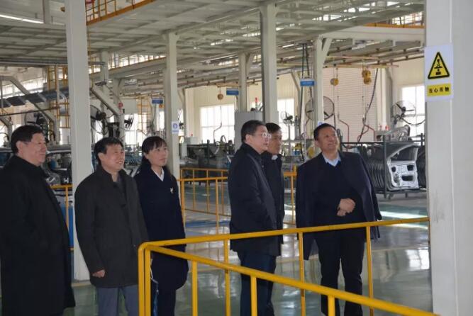 河北省工商联主席刘劲松一行莅临跃迪集团参观指导