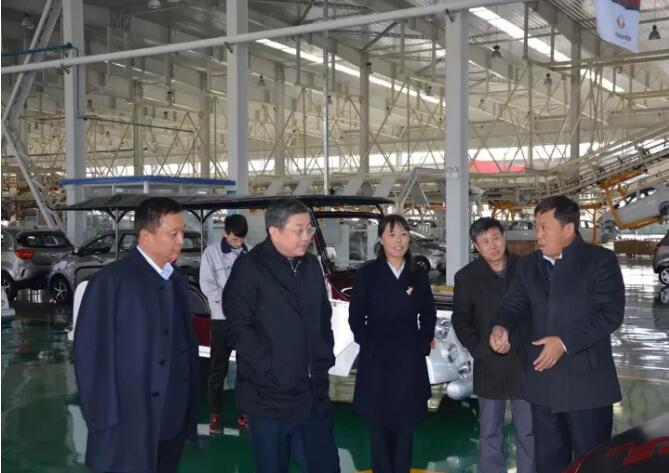 河北省工商联主席刘劲松一行莅临跃迪集团参观指导