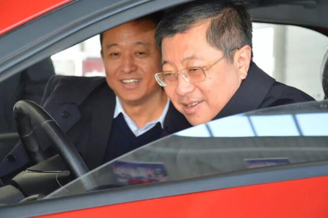 河北省工商联主席刘劲松一行莅临跃迪集团参观指导