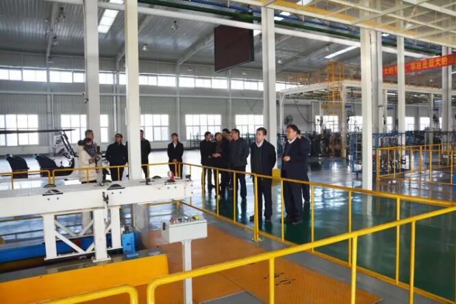 石家庄市委常委、统战部长王韶华一行莅临跃迪集团参观指导