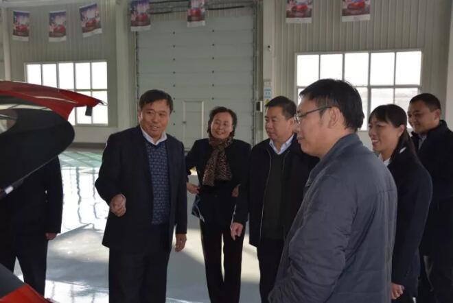 石家庄市委常委、统战部长王韶华一行莅临跃迪集团参观指导
