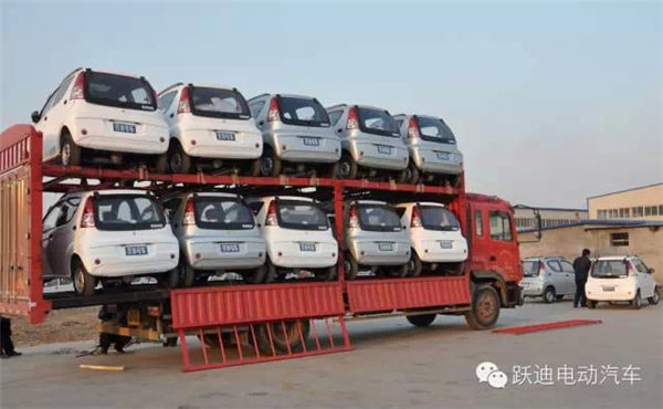 跃迪电动汽车发车江西，打造低碳零排放亲民电动汽车