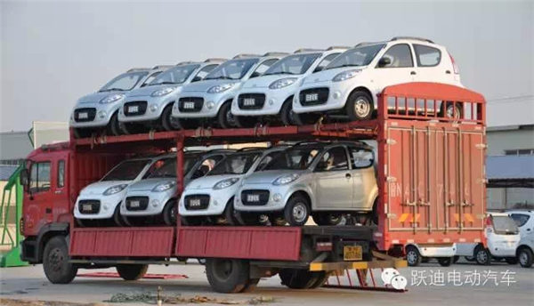 跃迪电动汽车发车江西，打造低碳零排放亲民电动汽车
