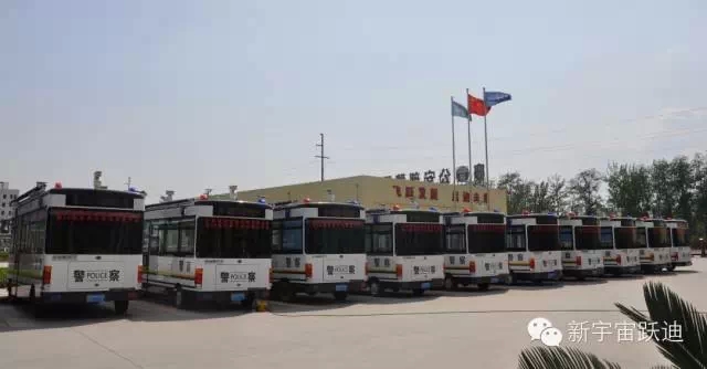 跃迪移动警务室发车江西---服务群众得民心顺民意