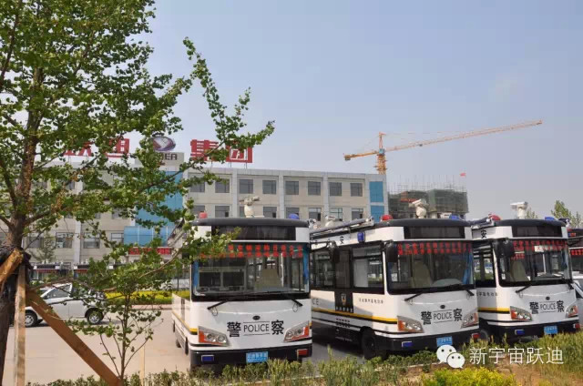 群众身边的派出所-跃迪移动警室发车衡水