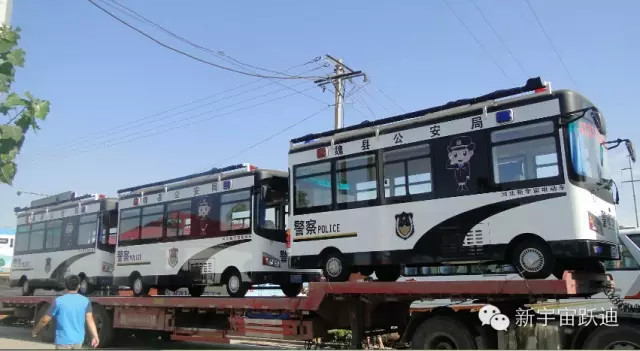 跃迪移动警务室发车魏县—和谐社会由我维护