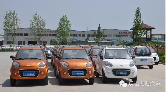 跃迪电动汽车发车山东德州市，高质高效不懈怠
