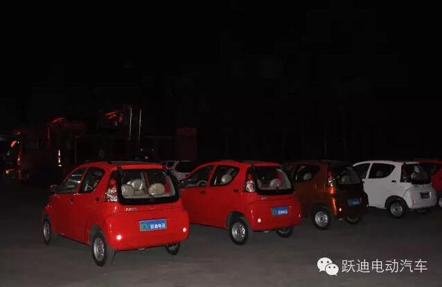 跃迪电动汽车发车张掖—打造魅力城市