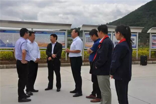 陕西省商洛市常务副市长李豫琦一行到跃迪集团旗下陕西跃迪新能源汽车有限公司调研