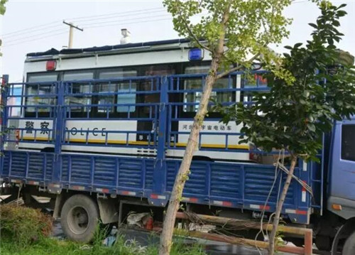 跃迪移动警务室、电动巡逻车发车山西省大同县公安局—维护社会治安秩序，助力地区经济发展