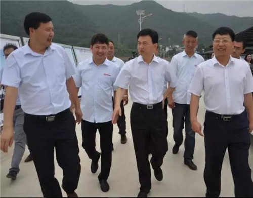 陕西省商洛市市长郑光照一行莅临跃迪集团旗下陕西跃迪新能源汽车有限公司调研