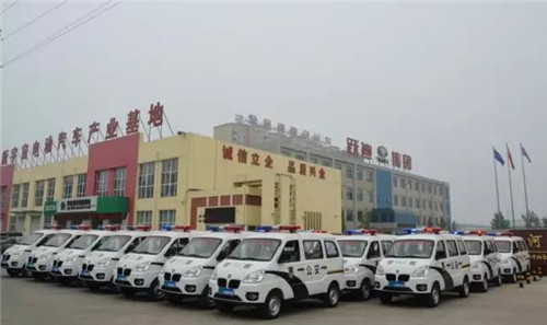 跃迪电动巡逻车大批量发车——跃迪·顺势而为，蓄势待发