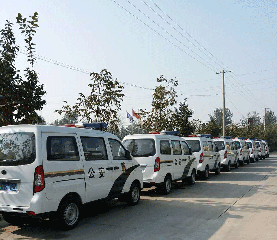跃迪警用电动巡逻车批量发往张家口——跃迪·治安环境建设的使者