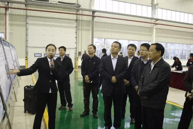 全国政协副主席刘晓峰到跃迪集团旗下陕西跃迪新能源汽车有限公司调研