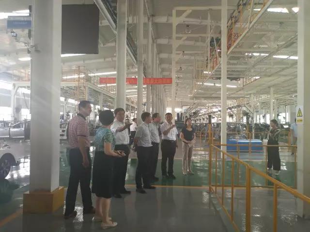 石家庄元氏县政协主席白兰怀一行莅临跃迪集团参观考察