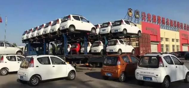 跃迪电动汽车批量发车辽宁——让绿色出行多一种选择