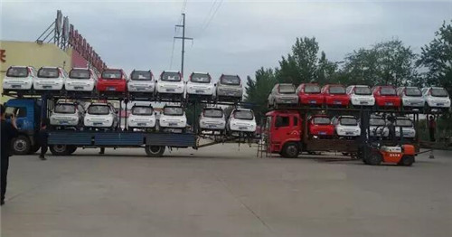 跃迪电动汽车批量发车辽宁——启航的风帆已扬起