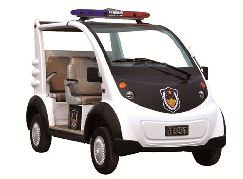 跃迪电动警用巡逻车发车沧州肃宁——治安巡逻好帮手