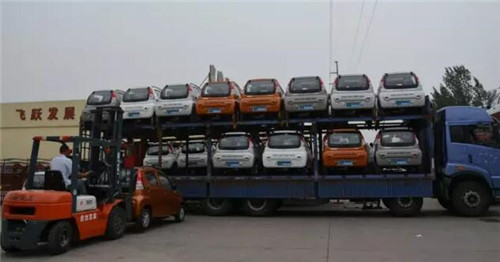 跃迪电动汽车批量发车江苏——跃迪·一个今天胜过两个明天