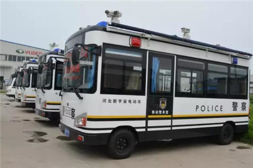 跃迪移动警务室发车广州—提升居民幸福度，促进辖区治安稳定