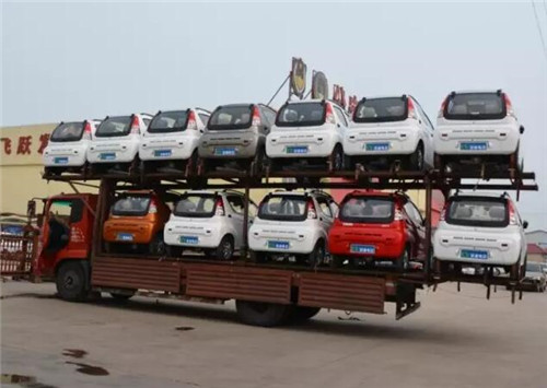 跃迪电动汽车批量发车山西——跃迪·驶入寻常百姓家