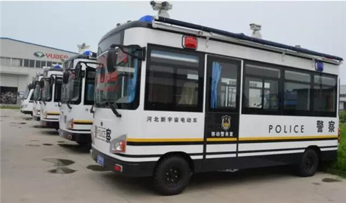 跃迪移动警务室发车河北省廊坊市香河县公安局—改善办公环境，提高办事效率