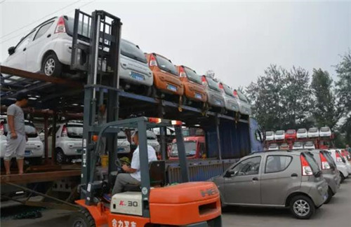 跃迪电动汽车批量发车河南——跃迪·关爱在细微处