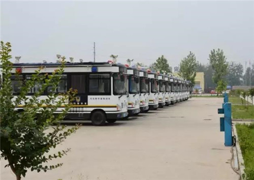 跃迪移动警务室发车秦皇岛市昌黎县公安局·服务辖区民众，助力地区治安