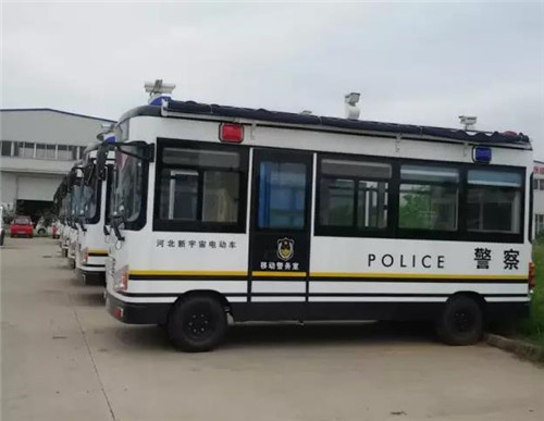 跃迪移动警务室发车北京—助力辖区治安秩序