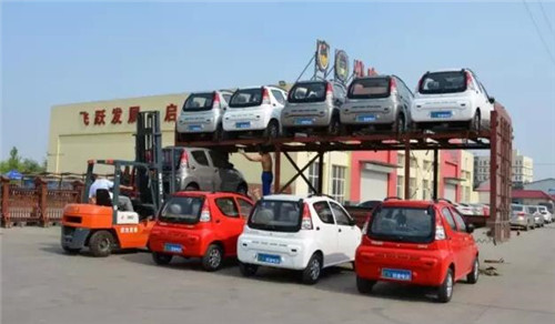 跃迪电动汽车批量发车邢台——跃迪·不忘初心，大步前行