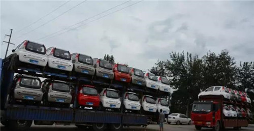 跃迪电动汽车批量发车河北石家庄、沧州 —跃迪·用真心赢得源源不断的客户群