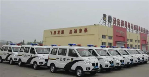 跃迪电动巡逻车发车河北省平山县西柏坡·走近革命圣地，坚守胜利成果