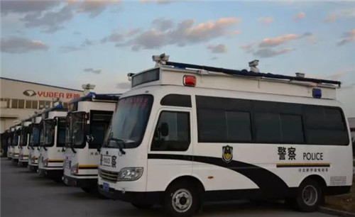 跃迪燃油移动警务室发车保定市涞水县公安局·提升治安防控水平、推进警务工作前移