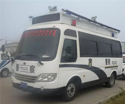 跃迪燃油移动警务室发车保定市涞水县公安局·提升治安防控水平、推进警务工作前移