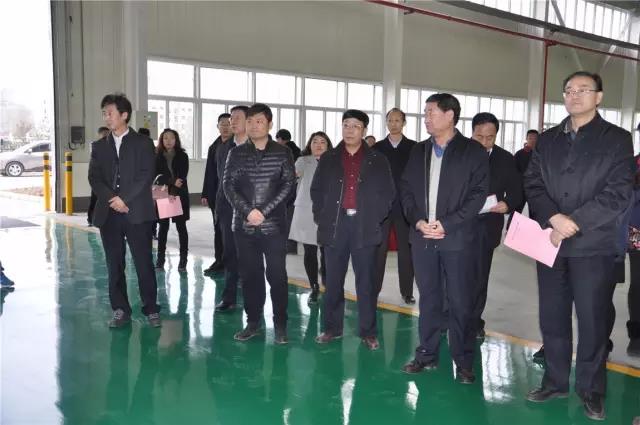 渭南市人大常委会党组书记、副主任郭勇格到跃迪集团旗下陕西跃迪公司调研