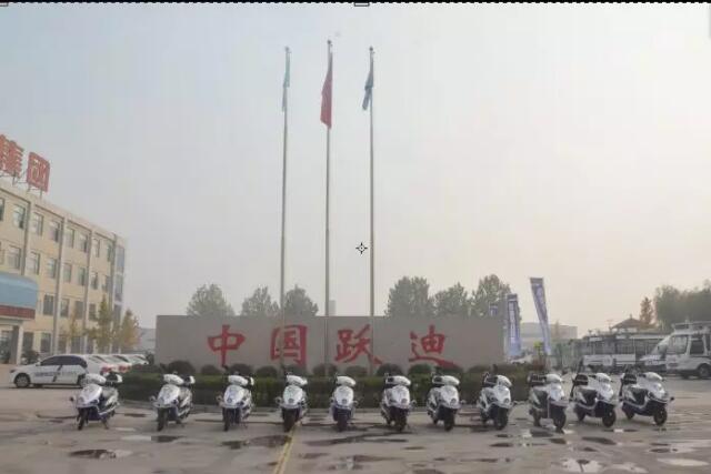 跃迪电动巡逻摩托车发往”塞上江南“宁夏