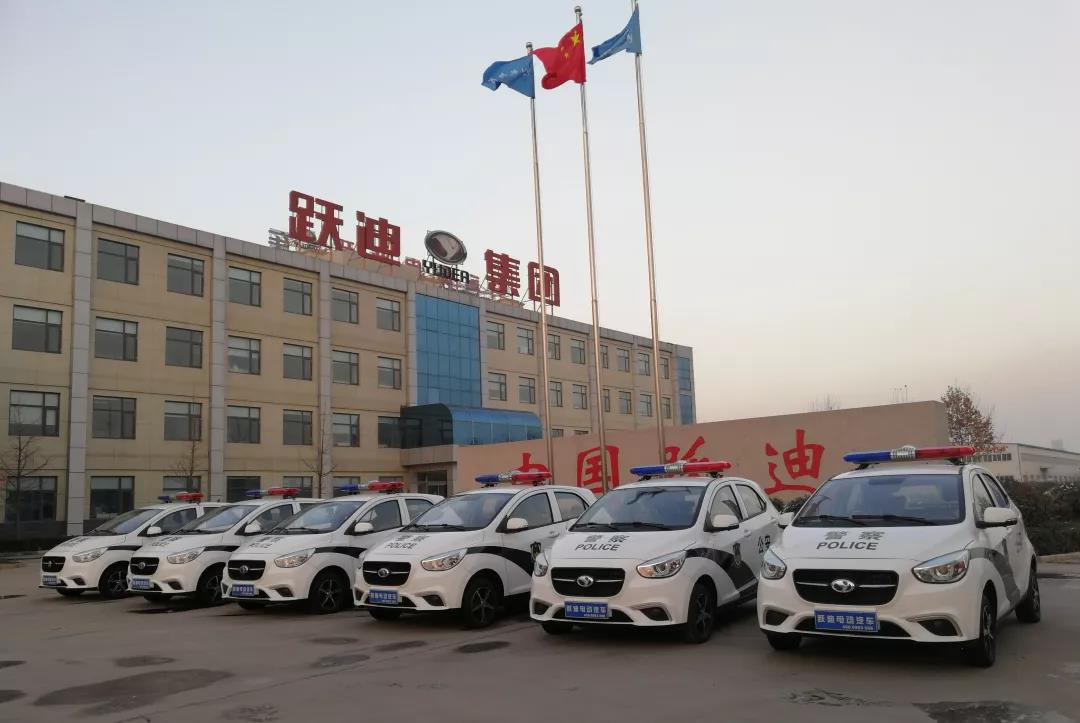跃迪警用系列电动巡逻车发往宁夏