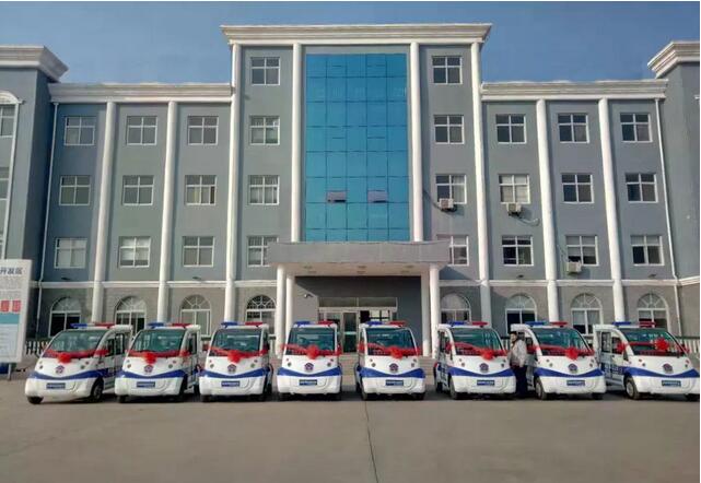 跃迪电动巡逻车批量发往湖北等地