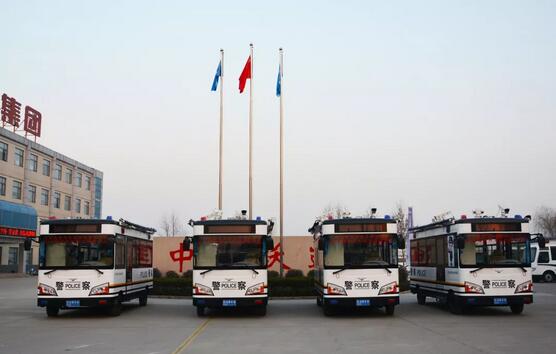 跃迪移动警务室即将为美丽贵州站岗执勤