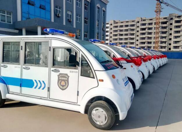 跃迪警用电动巡逻车发往江西省