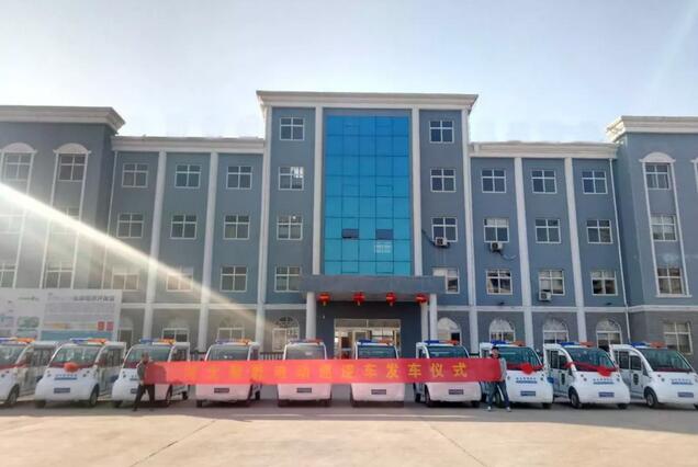 跃迪警用电动巡逻车发往江西省